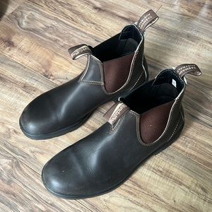 Blundstone #500 men’s originals Chelsea boots stout brown size 11.5 US sizing